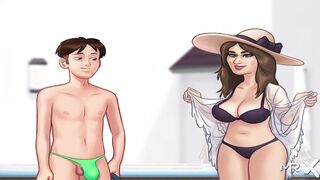 SummertimeSaga - Jacuzzi Breast Rubs E3 #75