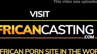 Adorable Ebony Amateur Interracial Casting Compilation