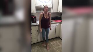 RachelHH22 Pee inside kitchen!
