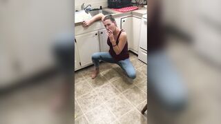 RachelHH22 Pee inside kitchen!