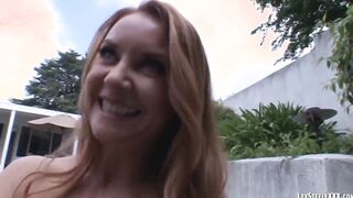 Dark Hair Milf Janet Mason Banged! Poolside By Lex Steele!