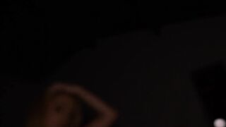 Long hooters Hispanic teens Barbara Alves enjoyed amateur fellatio and