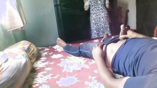 Flashing On Real Desi Maid Cumriya