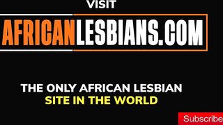 African lesbo wants to try twat eating her friend from coll