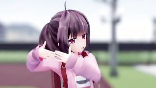 ( MyuDOLL ) Goddess sluts does exciting dance to attract huge milky dicks and take out her sweet milk and offer super head