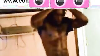 Freak Blows Male Dancer