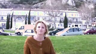 Blonde blows and eagerly fucks penis # two- more scenes