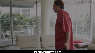 FamilyDirty.com - Peitte Blonde 19 Yo Step Sister And Brother Hide