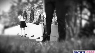 BrokenBabes - College sluts Alexa Nova Solo Masturbates