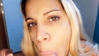 young Argentina give me an incredible sexy bj, I leave her