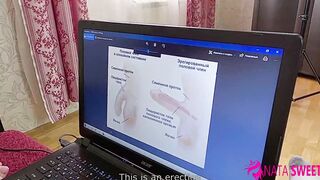 Hottie College chick View And Suck Cock For The First