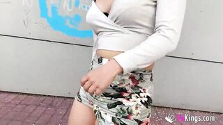 FIRST ANAL for shy college girl Sandra Brown!