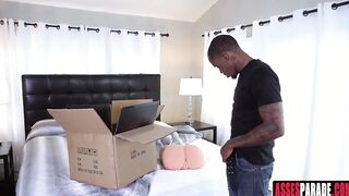 Luna Star Into Ebony Dick Booty Hole Fucking