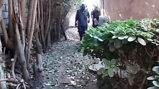Goddess blonde gets gangbanged