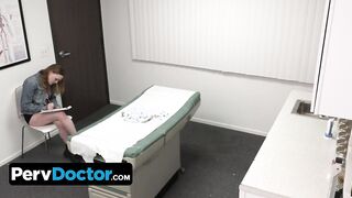 PervDoctor - Curvy Eighteen Needs Unique Treatment And Lets Her Doctor And Nurse Take Care Of Her