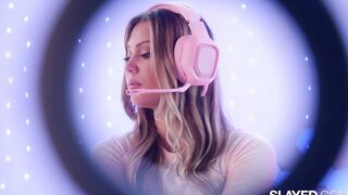 SLAYED Gamer-women Aidra can't resist playtime with Avery