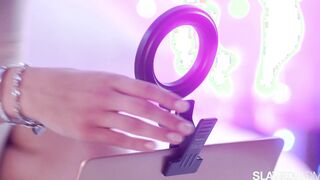 SLAYED Gamer-women Aidra can't resist playtime with Avery