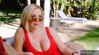 Deeper. Savannah happily fucks Anton at her husband's request