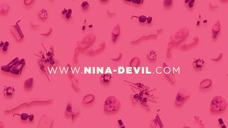 Teenagers Striptease von Amateur cunt with mouth NinaDevil