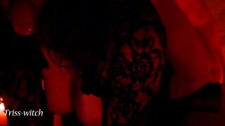 Vulgar witch invokes a demon to banged her roughly Triss-witch