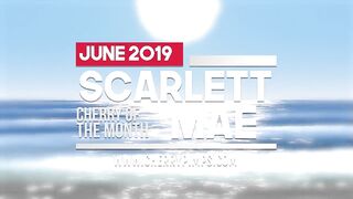 Ginger Scarlett Mae Works Her Soak Snatch Inside A Magnificent Solo Tease Video