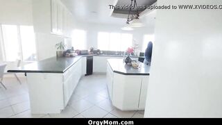 Stepson Allowed To Play With Cougar's Jugs
