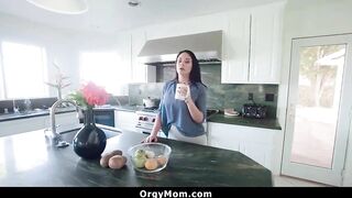 Stepson Allowed To Play With Cougar's Jugs