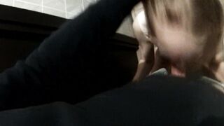 19 yo year mature whore fucks inside a outside WC.