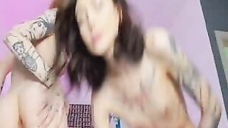 Shemale Stroking Their Cock Until It Goes Hard