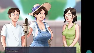 SUMMERTIME SAGA #104 • Massaging that huge cock