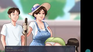SUMMERTIME SAGA #104 • Massaging that huge cock