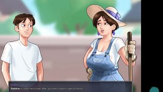 SUMMERTIME SAGA #104 • Massaging that huge cock