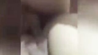 Fucking freaky oriental eighteen from behind with her creamy twat