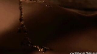 indian Dark Hair Dance Gracefully And Gently Doing It