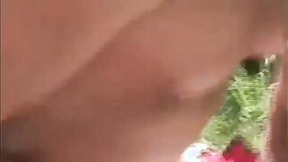 Cum for christine01 at a german lake