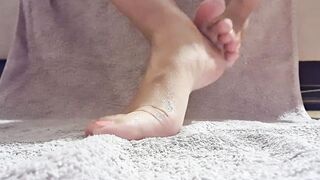 Real Amateur French Cougar Foot Bdsm