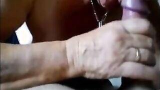 Hot Grandma porn video – Hot grandma get a big cumshot in mouth