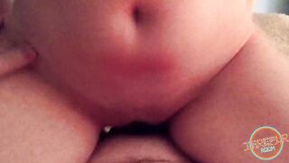 Little whore pleases her daddy with a narrow soak snatch