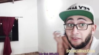 Mariana Martix makes a bet with her friend Soldier and