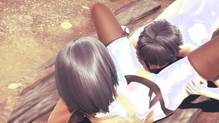 Attack On Titans Animated - Mikasa do a Bj and