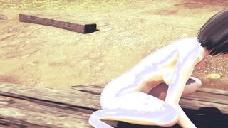 Attack On Titans Animated - Mikasa do a Hand Job with