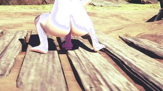 Attack On Titans Animated - Mikasa do a Hand Job with
