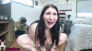 Trying Out The Massive Vibrator I Own (PARTIAL VID)