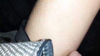 Fucking a good blonde inside a pink skirt / she