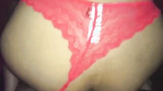 Booty fucking from long penis