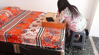 I help my stepsister with her homework inside exchange for