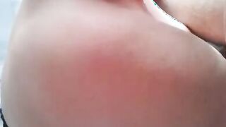 Four eyes granny suck dick and drink cum