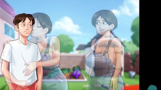 SUMMERTIME SAGA #107 • Sloppy fellatio under the shower