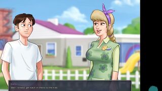SUMMERTIME SAGA #107 • Sloppy fellatio under the shower