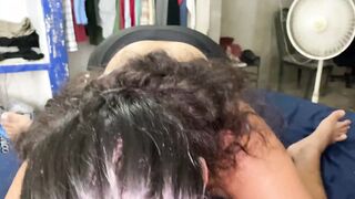 I drink my gym partner's penis | Submissive Adventures